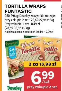 Stokrotka Tortilla wraps Funtastic 250-296g oferta