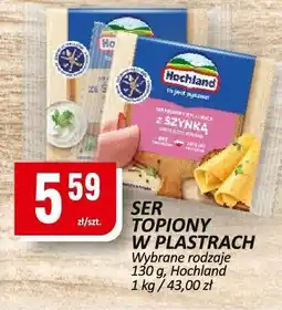Chorten Ser topiony w plastrach 130g Hochland oferta