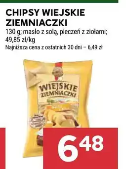 Stokrotka Chipsy Wiejskie Ziemniaczki 130 g oferta
