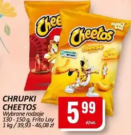 Chorten Chrupki Cheetos 150 g Frito Lay oferta