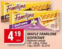 Chorten Wafle Familijne Gofrowe 130 g Colian oferta
