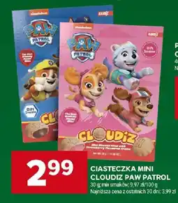 Stokrotka Ciasteczka mini cloudiz paw patrol 30g mix smaków Nickelodeon oferta