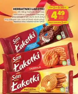 Stokrotka Herbatniki Łakotki 146-168g San Łakotki oferta