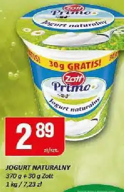 Chorten Jogurt naturalny Zott Primo oferta