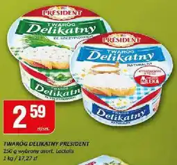 Chorten Twarożek delikatny President Lactalis oferta