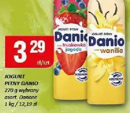 Chorten Jogurt pitny Danio wanilia Danone oferta