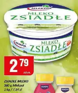 Chorten Mleko zsiadłe Mlekpol 380g oferta