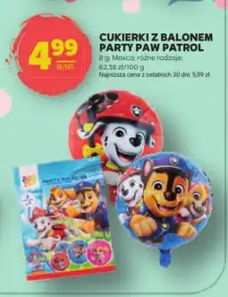 Stokrotka Cukierki z balonem Party Paw Patrol 8g Mocco oferta