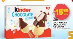 Stokrotka Lody Kinder Chocolate Ice Cream 4 x 55 ml Ferrero oferta