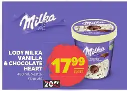 Stokrotka Lody Milka Vanilla & Chocolate Heart Nestlé oferta