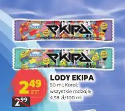 Stokrotka Lody Ekipa Koral oferta