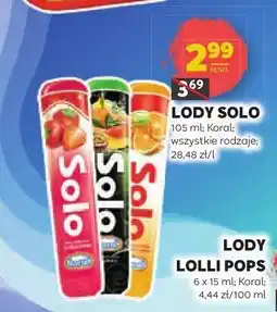 Stokrotka Lody Lolli Pops Koral oferta