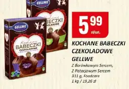 Chorten Babeczki czekoladowe Gellwe z borówkowym sercem 311g oferta
