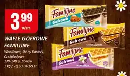 Chorten Wafle gofrowe Familijne waniliowe 130g Colian oferta