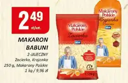 Chorten Makaron Babuni zacierka 250g Makaron Polskie oferta