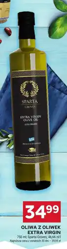 Stokrotka Oliwa z oliwek extra virgin Sparta Groves 750 ml oferta
