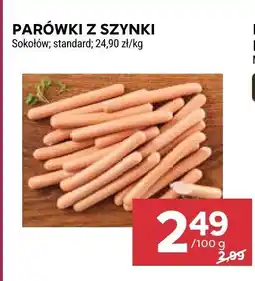 Stokrotka Parówki z szynki Sokołów oferta