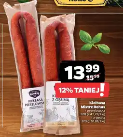 Netto Kiełbasa Mistrz Rohus oferta