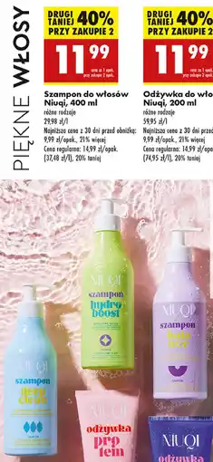 Biedronka Szampon deep clean Niuqi oferta