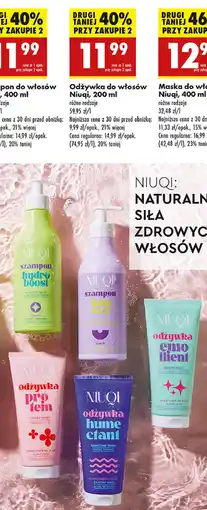 Biedronka Odżywka protein Niuqi oferta