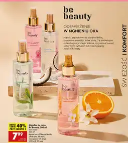 Biedronka Mgiełka do ciała peony dream Be Beauty Care oferta