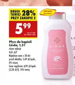 Biedronka Płyn do kąpieli floral harmony Linda oferta