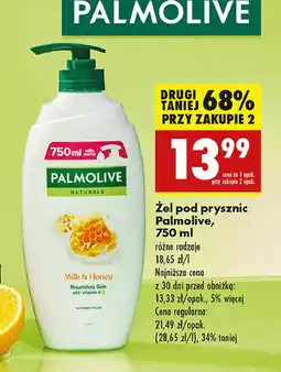 Biedronka Żel pod prysznic milk & honey Palmolive Naturals oferta