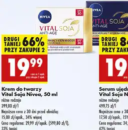 Biedronka Regenerujący krem na noc Nivea Vital Soja oferta