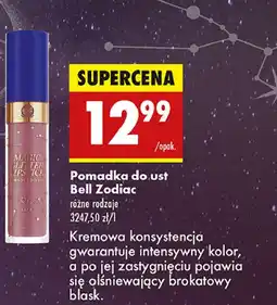 Biedronka Pomadka do ust 01 kiss of leo lew Bell Magic Glitter Lipstick oferta