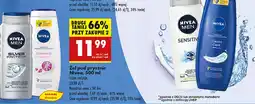 Biedronka Żel pod prysznic Nivea Men Sensitive oferta