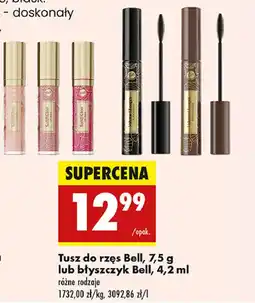 Biedronka Tusz do rzęs brązowy Bell oferta