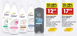 Biedronka Żel pod prysznic clean comfort Dove Men+Care oferta