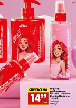 Biedronka Mgiełka do ciała i włosów raspberry essence Aura By Monika Kociołek oferta