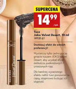 Biedronka Tusz do rzęs velvet desert Joko oferta