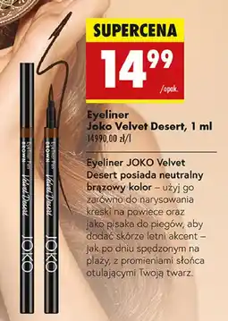 Biedronka Eyeliner velvet desert Joko oferta