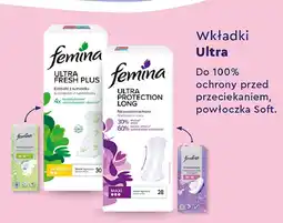 Biedronka Wkładki higieniczne total protection long maxi Femina Classic oferta