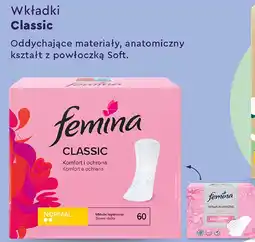 Biedronka Wkładki higieniczne normal Femina Classic oferta