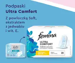 Biedronka Podpaski soft Femina Ultra oferta