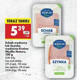 Biedronka Schab wędzony Kraina wędlin nature oferta