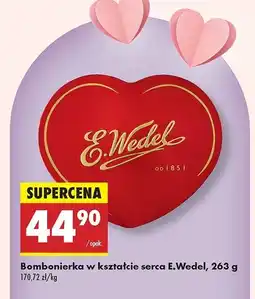 Biedronka Bombonierka E. wedel od serca oferta