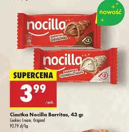 Biedronka Ciastko original Nocilla oferta