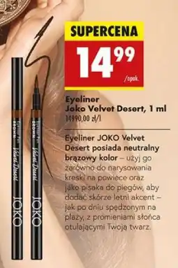 Biedronka Eyeliner Joko Velvet Desert, 1 ml oferta