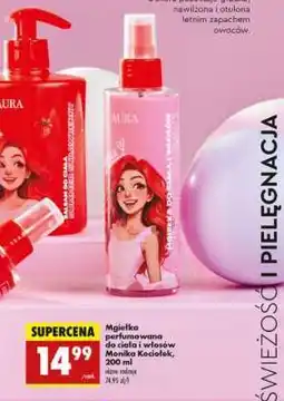 Biedronka Mgiełka perfumowana do ciała i włosów Monika Kociołek, 200 ml oferta