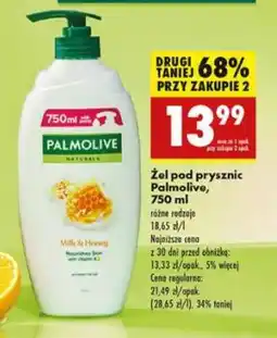 Biedronka Żel pod prysznic Palmolive, 750 ml oferta