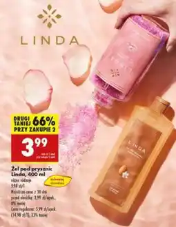 Biedronka Żel pod prysznic Linda, 400 ml oferta