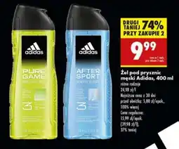 Biedronka Żel pod prysznic męski Adidas, 400 ml oferta