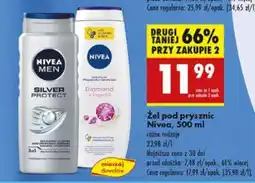 Biedronka Żel pod prysznic NIVEA 500 ml oferta