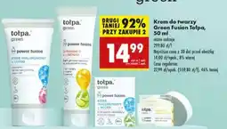 Biedronka Krem do twarzy Green Fusion Tołpa, 50 ml oferta