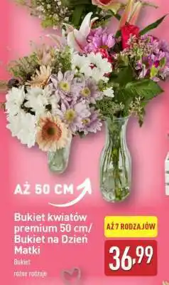 ALDI Bukiet kwiatów premium 50 cm/Bukiet na Dzień Matki oferta