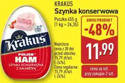 ALDI KRAKUS Szynka konserwowa oferta